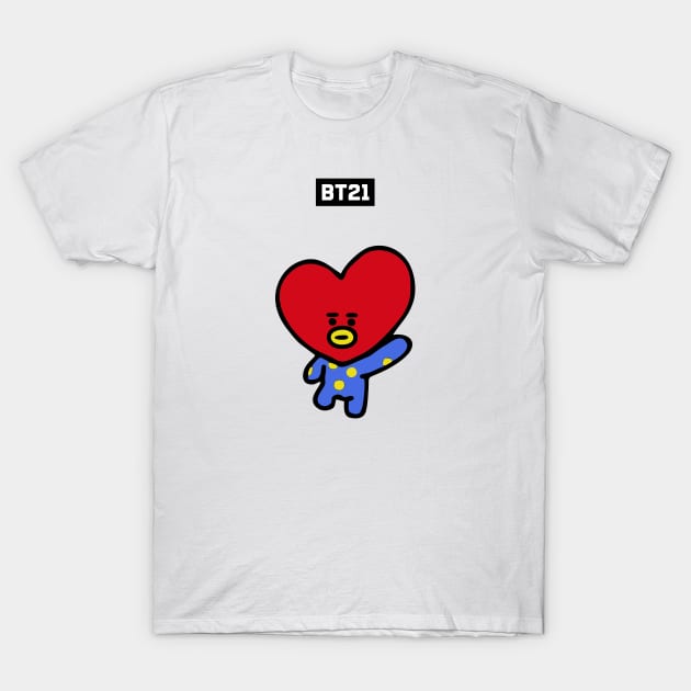 bt21 bts exclusive design 51 T-Shirt by Typography Dose
